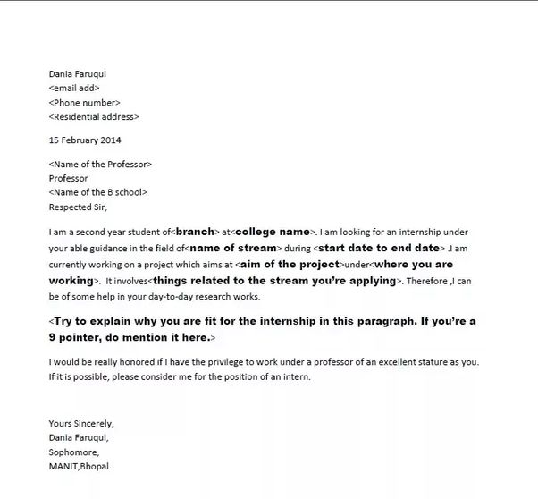 How Does One Apply For An Internship At Iim Being An Engineering