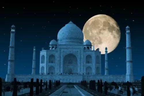 Taj Mahal Crown Of Palaces Unesco World Heritage Site In Agra India