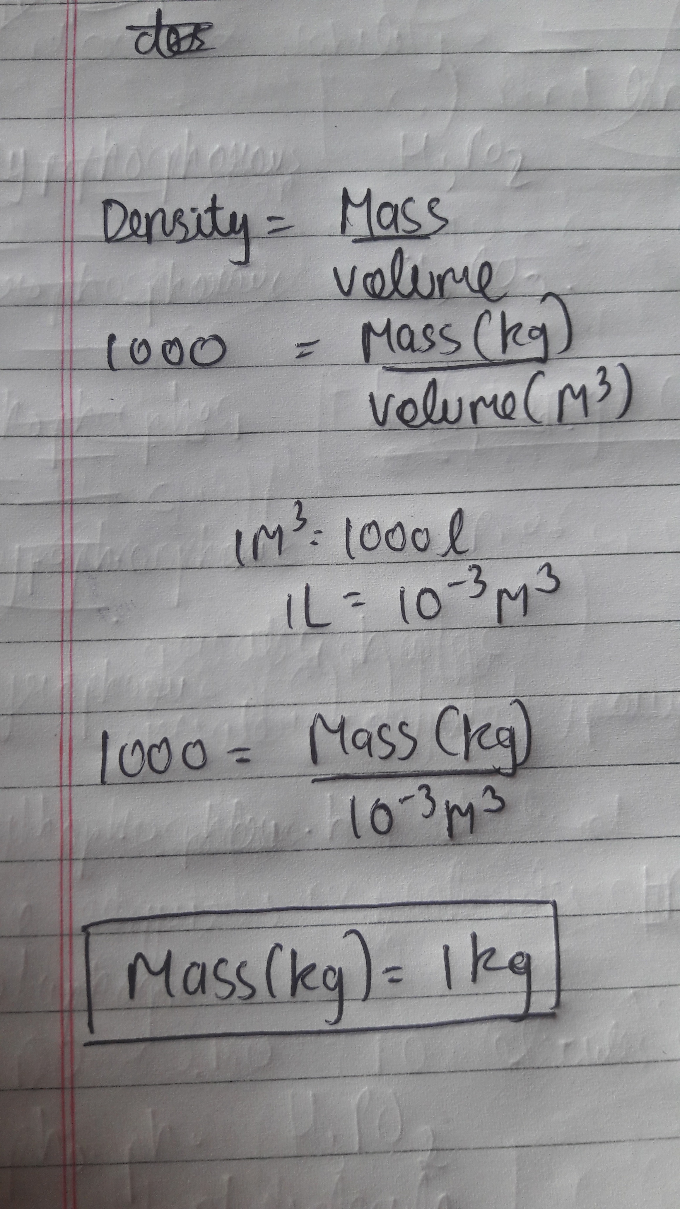 Berapa kg 1 liter air? - Quora