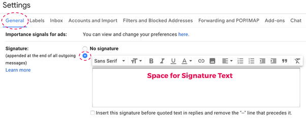 · in the signature section, add your signature . How To Add An Image Signature To My Gmail App Quora