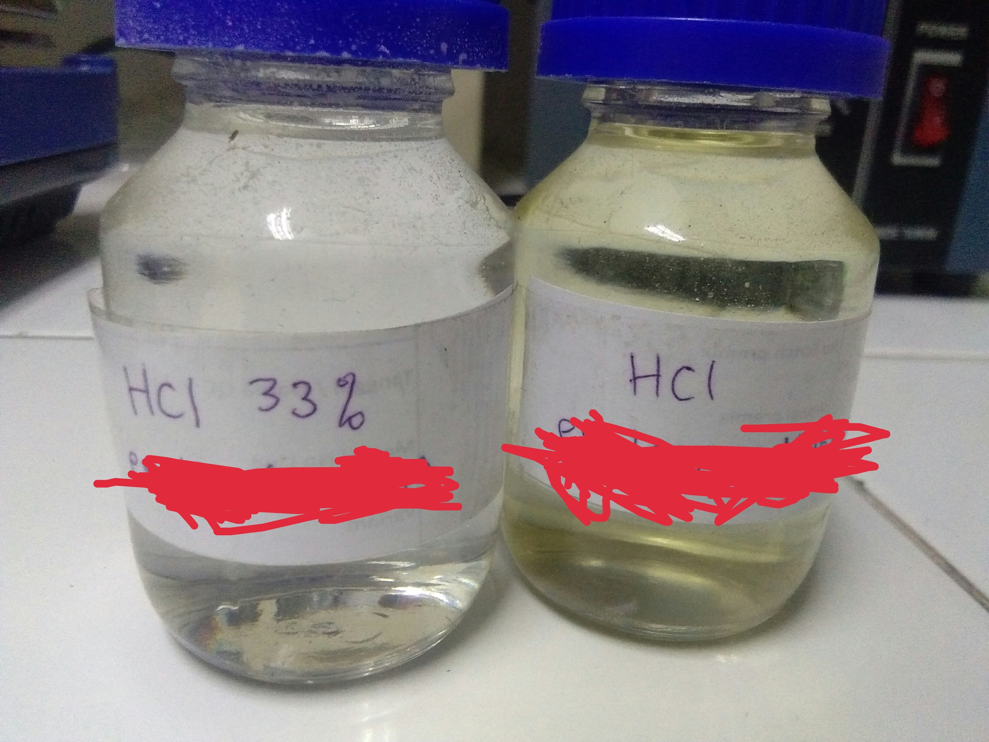 Mengapa HCl ada yang tidak berwarna dan kuning? Apa warna HCl yang  sebenarnya? - Quora