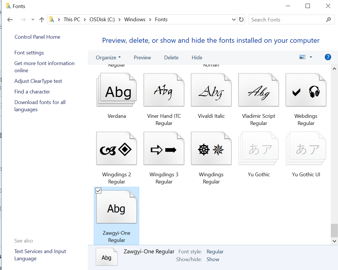 Bagaimana cara agar font Burma saya berfungsi di Word - Quora