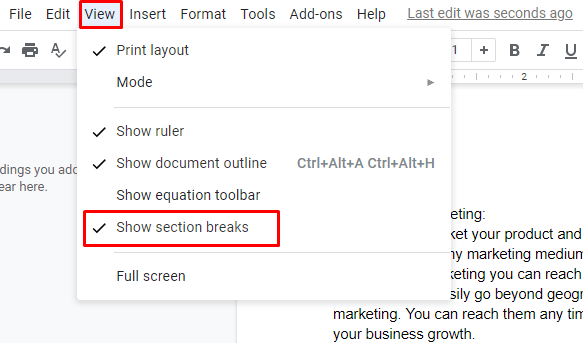 For everyone else having an issue with this: How To Delete Section Breaks In Google Docs Quora