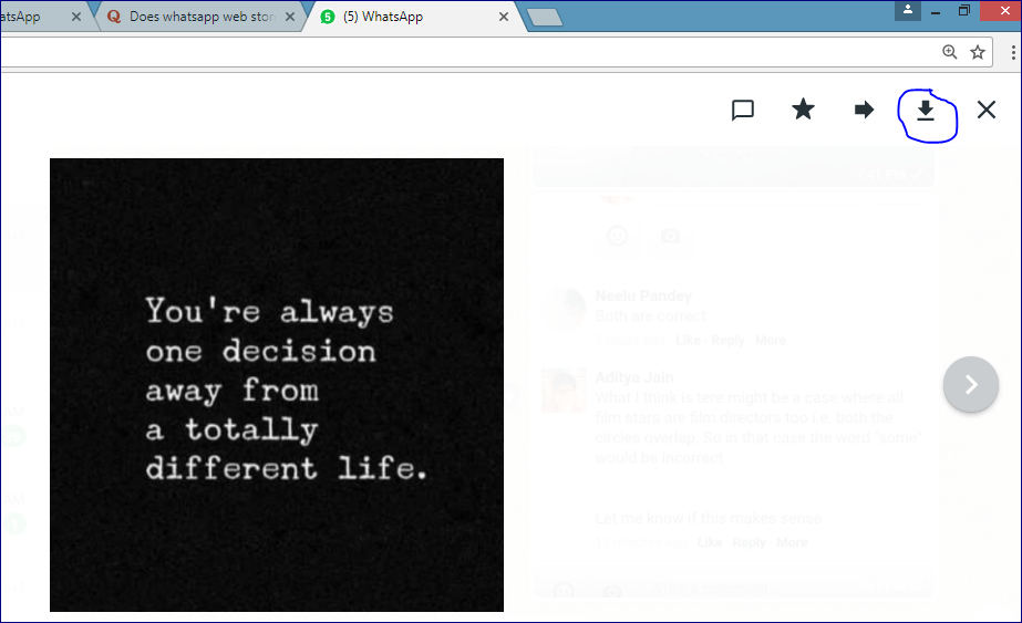 Whatsapp Web Download Location : How To Fix Whatsapp Web Not Downloading Files On Windows Youtube : Read about everything new in this release.