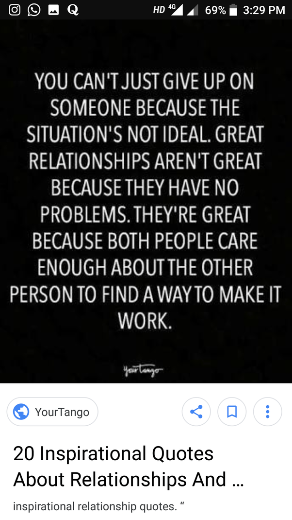 Maybe you would like to learn more about one of these? What does it mean when someone says I won't give up on you ...