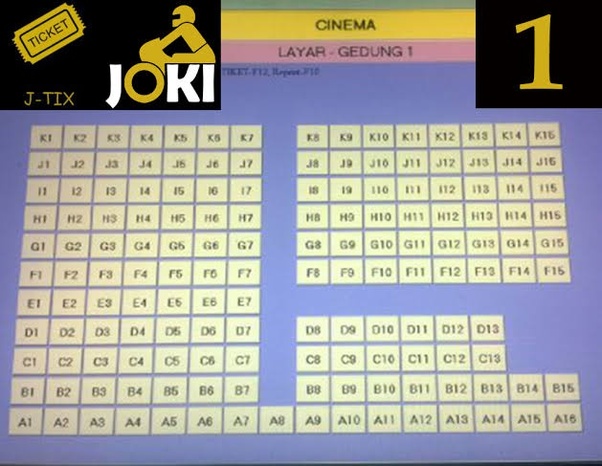 47 Koleksi Denah Kursi Xxi HD - Gambar Kursi