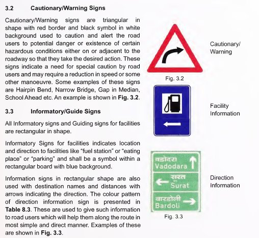 What are the 4 categories of road signs? - Quora