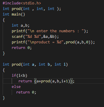 C Program To Find Gcd Of Two Numbers 1 Puter Science Programming C Programming Learning C Programming To multiply a and b recursively add a b time.