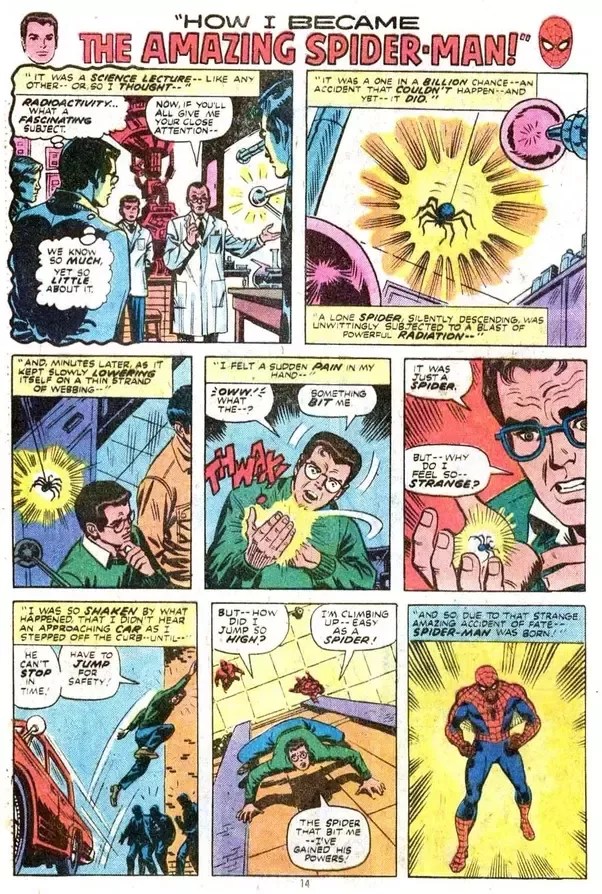 Spider Man 1 Peter Gets His Powers