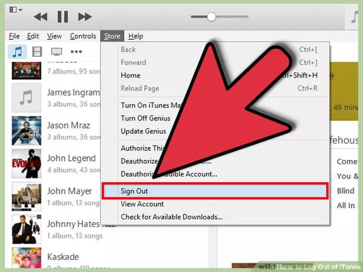 Listen to top songs by your favorite artists and manage your library online. How To Log Out Of Itunes Quora
