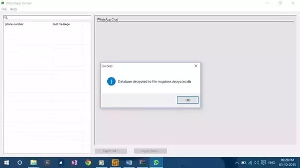 Use programs for recovering.db.crypt12 files if a file was lost after accidental or deliberate deleting, formatting the memory card or the internal storage, cleaning the storage device, after a virus attack or a system failure. I Have A Copy Of My Friend S Whatsapp Database File On My Pc And It Doesn T Have A Key How Can I Open That Crypt12 File On My Pc Quora