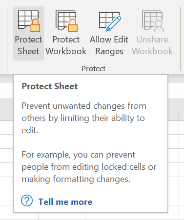 Apa perbedaan antara lembar proteksi dan buku kerja proteksi di Excel? -  Quora