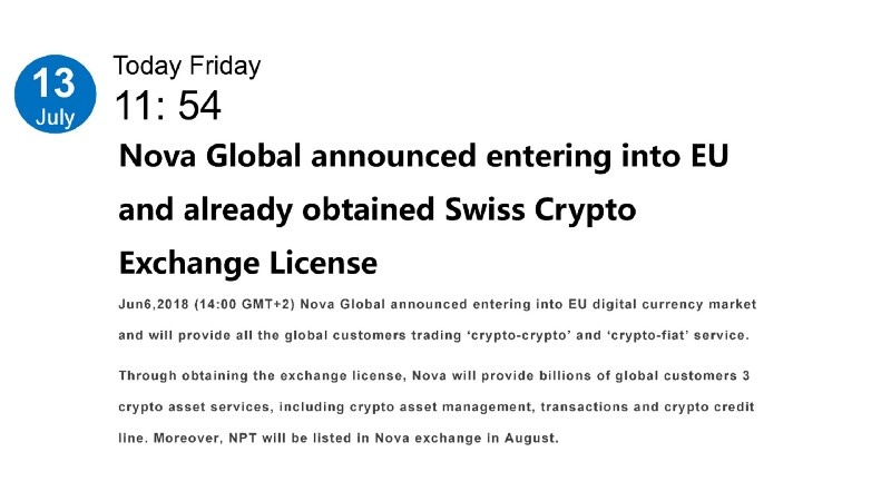 Nova, can only be purchased with another cryptocurrency on decentralized exchanges. Road Map Of Nova Ecosystem Nova Global
