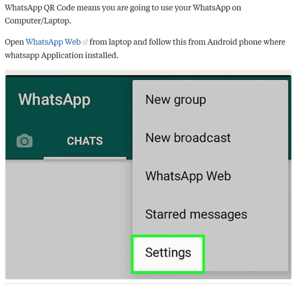 Code Qr Whatsapp . How to get the WhatsApp QR code on my Android phone - Quora