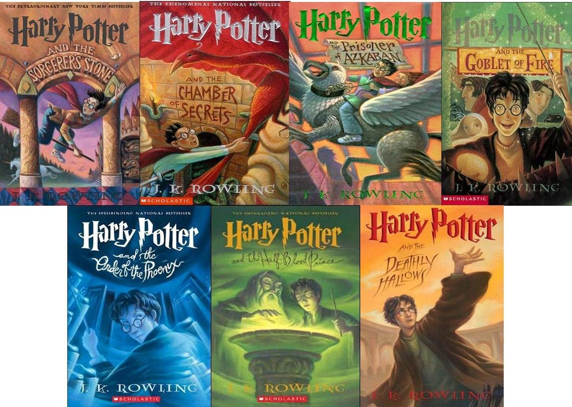 Ada berapa buku Harry Potter di tahun 2020? - Quora