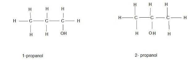 Bagaimana Anda membedakan antara 1 propanol dan 2 propanol? - Quora