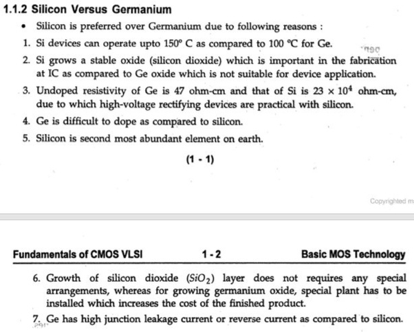Why Are Silicon And Germanium The Two Widely Used