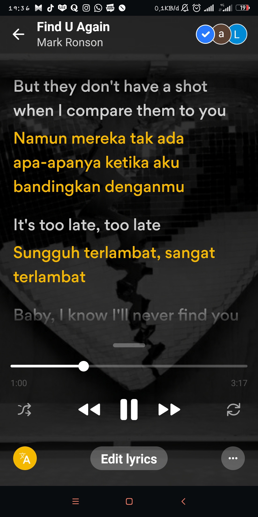 Nyanyikan lagu indah 'tuk melepasku pergi dan tak kembali. Mengapa Lirik Lagu I Love You 3000 Yang Dinyanyikan Stephanie Poetri Dianggap Cringy Oleh Kebanyakan Orang Quora