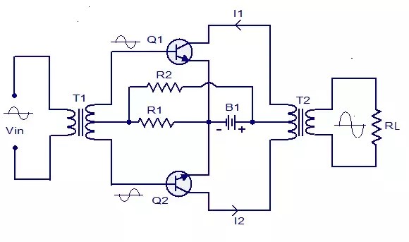 For A Push Pull Amplifier Could We Use A Different Diode