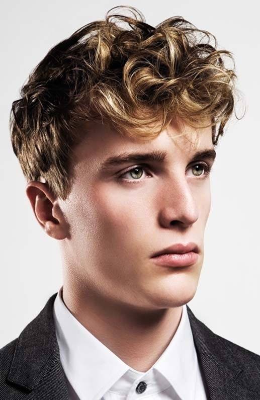 This curly hairstyle for guys has more curls throughout the length of the hair. Are there any perm hair styles that would look good on a ...