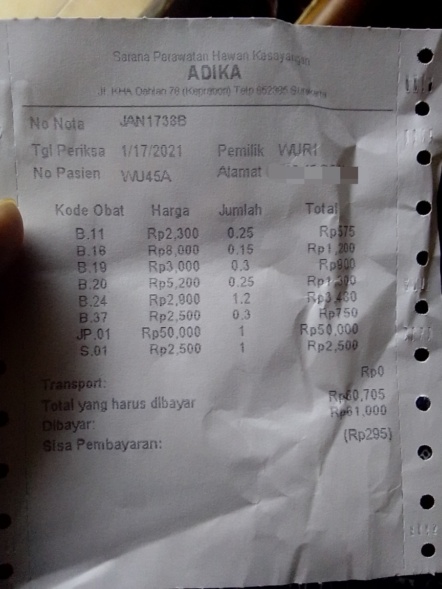 Sebenarnya dari beberapa pertanyaan, pemilik ingin sekali membawa hewan nya ke dokter hewan ketika sakit, namun yang dikhawatirkan adalah biaya nya, khawatir mahal dan … Berapakah Tarif Untuk Sekali Kunjungan Ke Dokter Hewan Quora