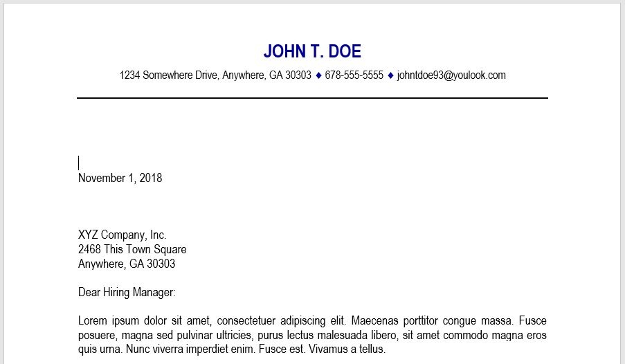 Many subtleties and formalities should be taken into account. Who Should I Address My Cover Letter To Quora