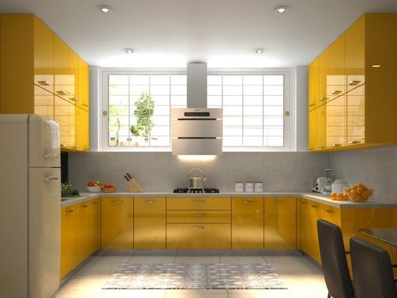 Without a lifeless spaces.all your storage is in drawers and shelves beneath. What Are The U Shaped Modular Kitchen Design Ideas Quora