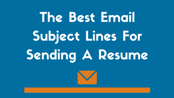 May 31, 2019 · if you have something to express gratitude for, you want to do so at the beginning, so it doesn't feel like an afterthought. What Is The Perfect Subject Line To Send The Resume To An Organization For New Hiring Quora