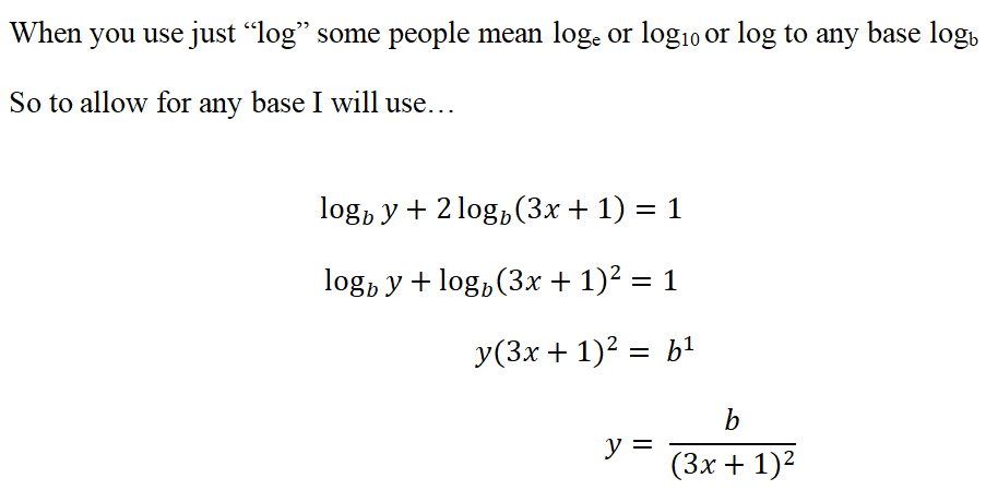 Diketahui logix + 9 logx y = 6, nyatakan y dalam x. Log di depan y adalah y  kecil sedangkan x di belakang 9log adalah x kecil. Bagaimana anda  menyelesaikan ini? Tolong bantu. - Quora