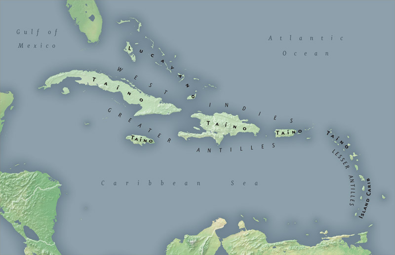 TAINO MAP