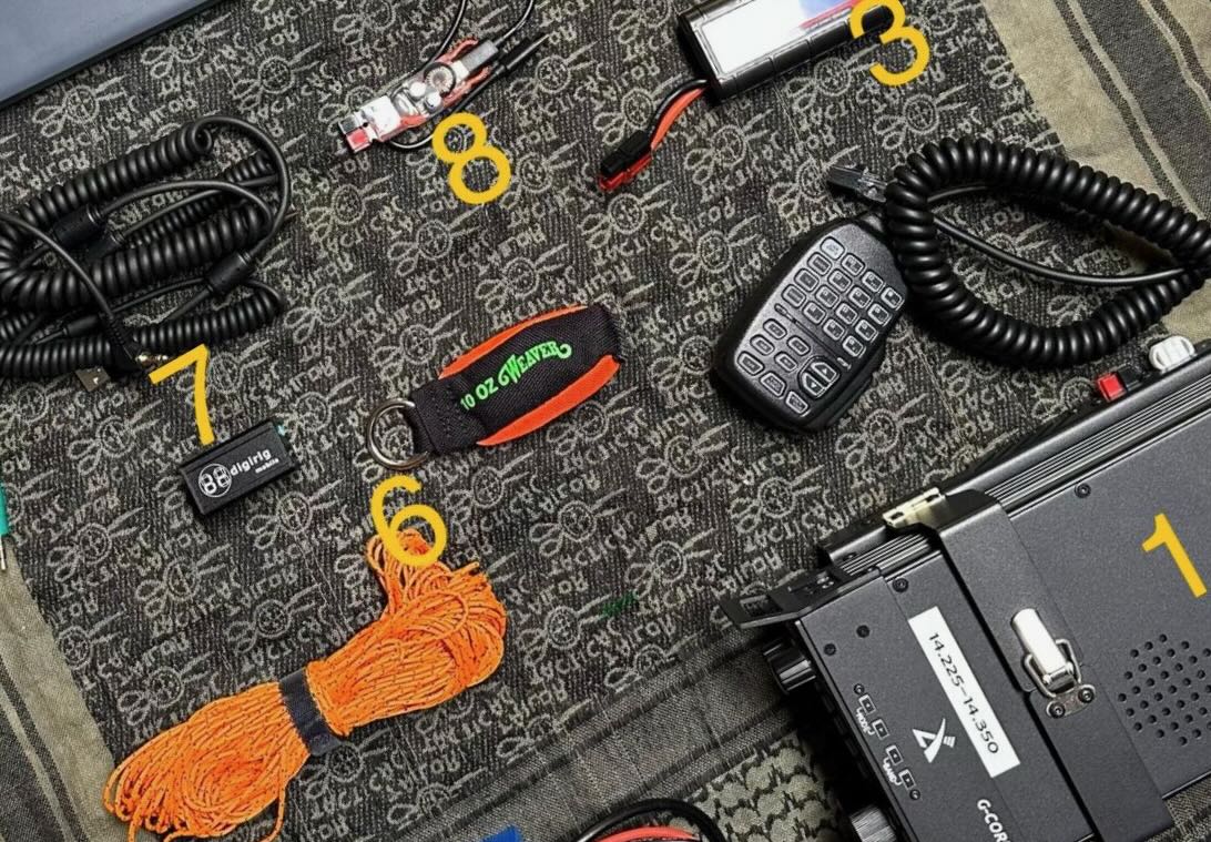 Field Radio Kit Gallery: KO4WDE's Dual Purpose Xiegu G90