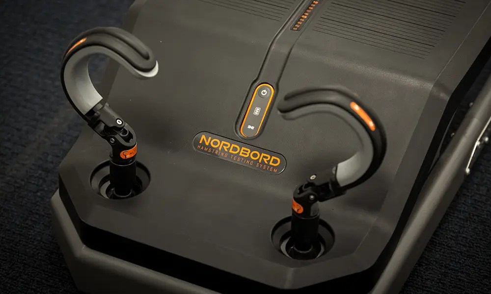 Image of the NordBord by VALD Performance in the QSMC testing clinic