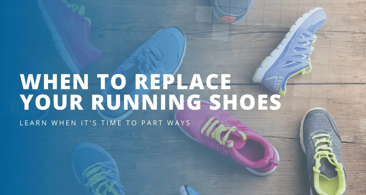 Banner and title header for the blog when to change your running shoes