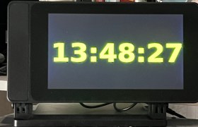 Raspberry Pi shack clock