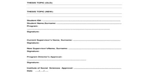 Find out how to write a cover letter in this article from howstuffworks. Application For Change Thesis Topic To The Department Head Qs Study
