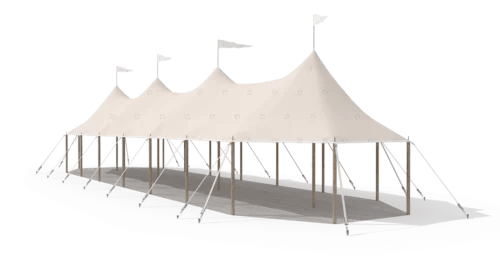 Luxury sailcloth tents