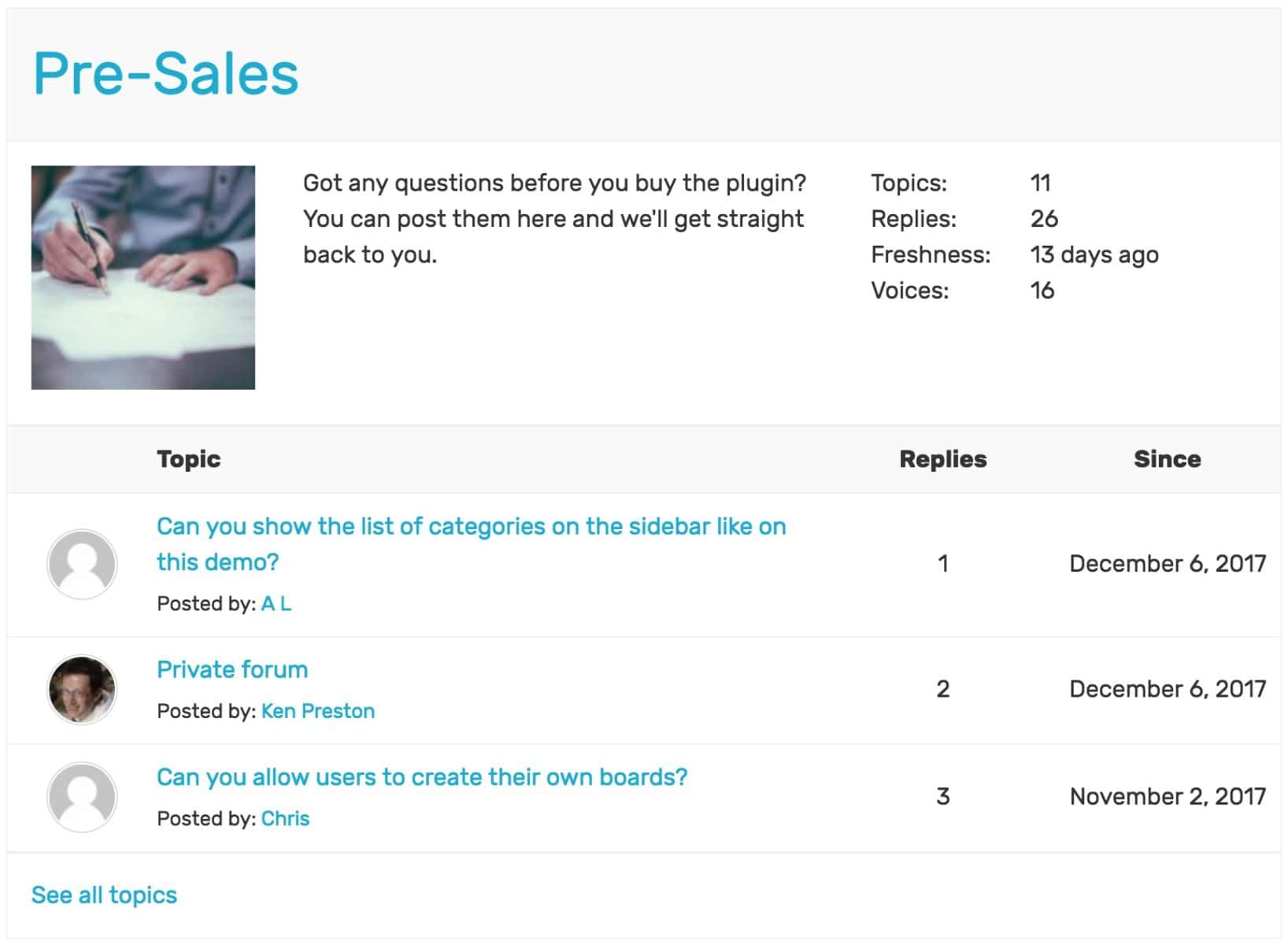 21/09/2021 · questions and answers is a perfect wordpress plugin for educators. The Best WordPress Forum Plugins for 2020 - QuadLayers