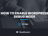How To Enable Wordpress Debug Mode 2 Methods Quadlayers