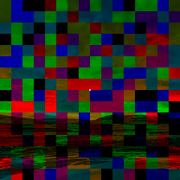 Predicted experience assuming additive color qualia