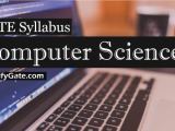 Gate 2021 Syllabus For Computer Science Cse It