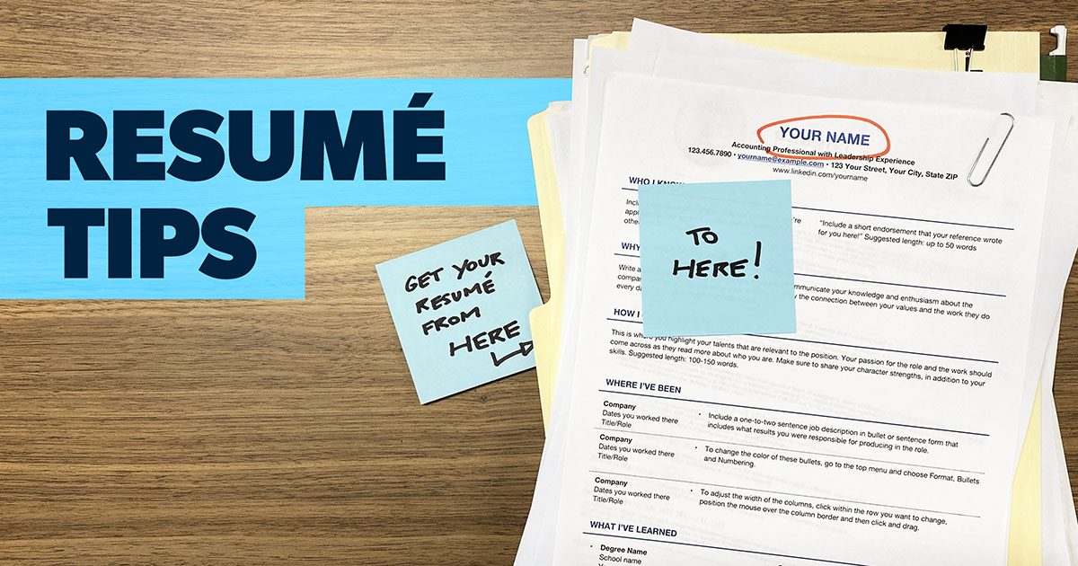 16 Resumé Tips That Will Get You an Interview