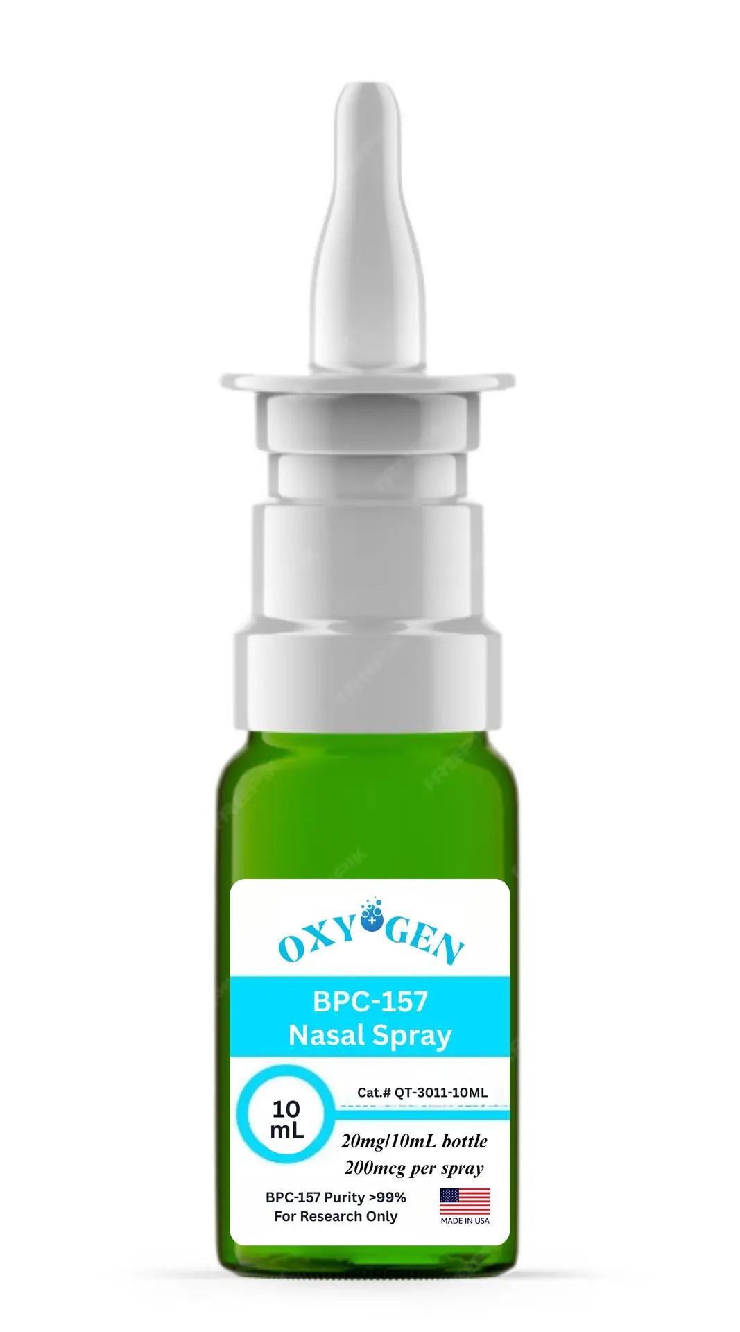 BPC-157 Nasal Spray research peptide for tissue repair, wound healing and neuroprotection