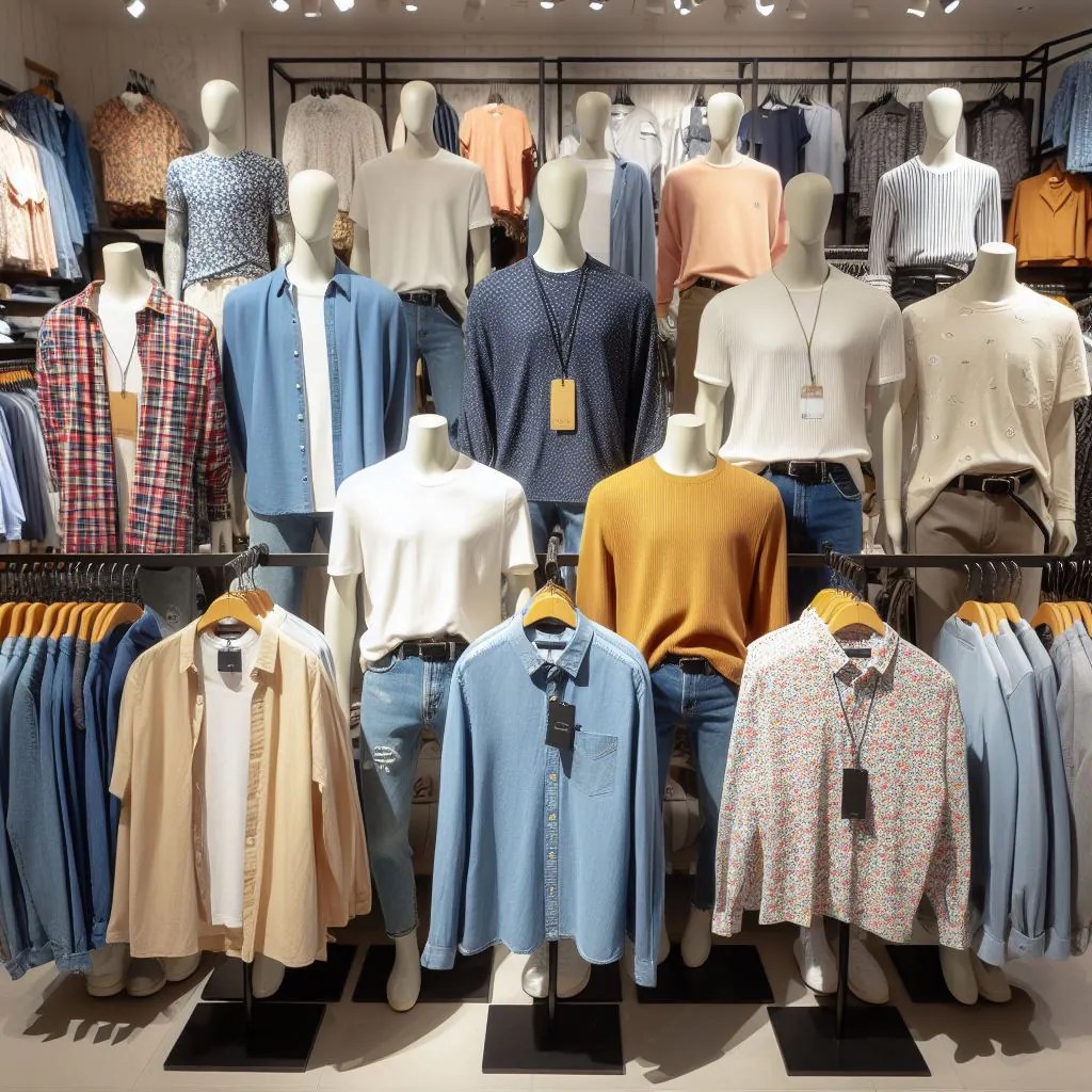 Tops (shirts, blouses, T-shirts)