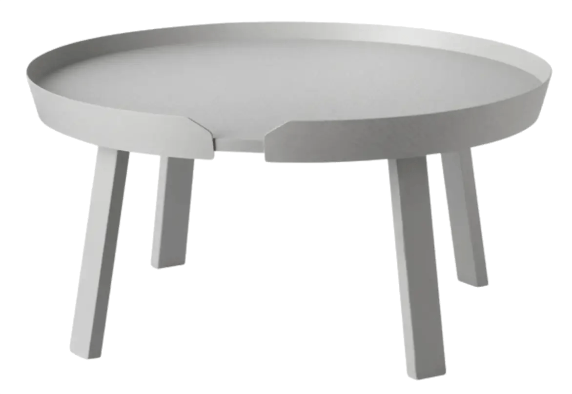 Around Coffee Table - Large - Grey