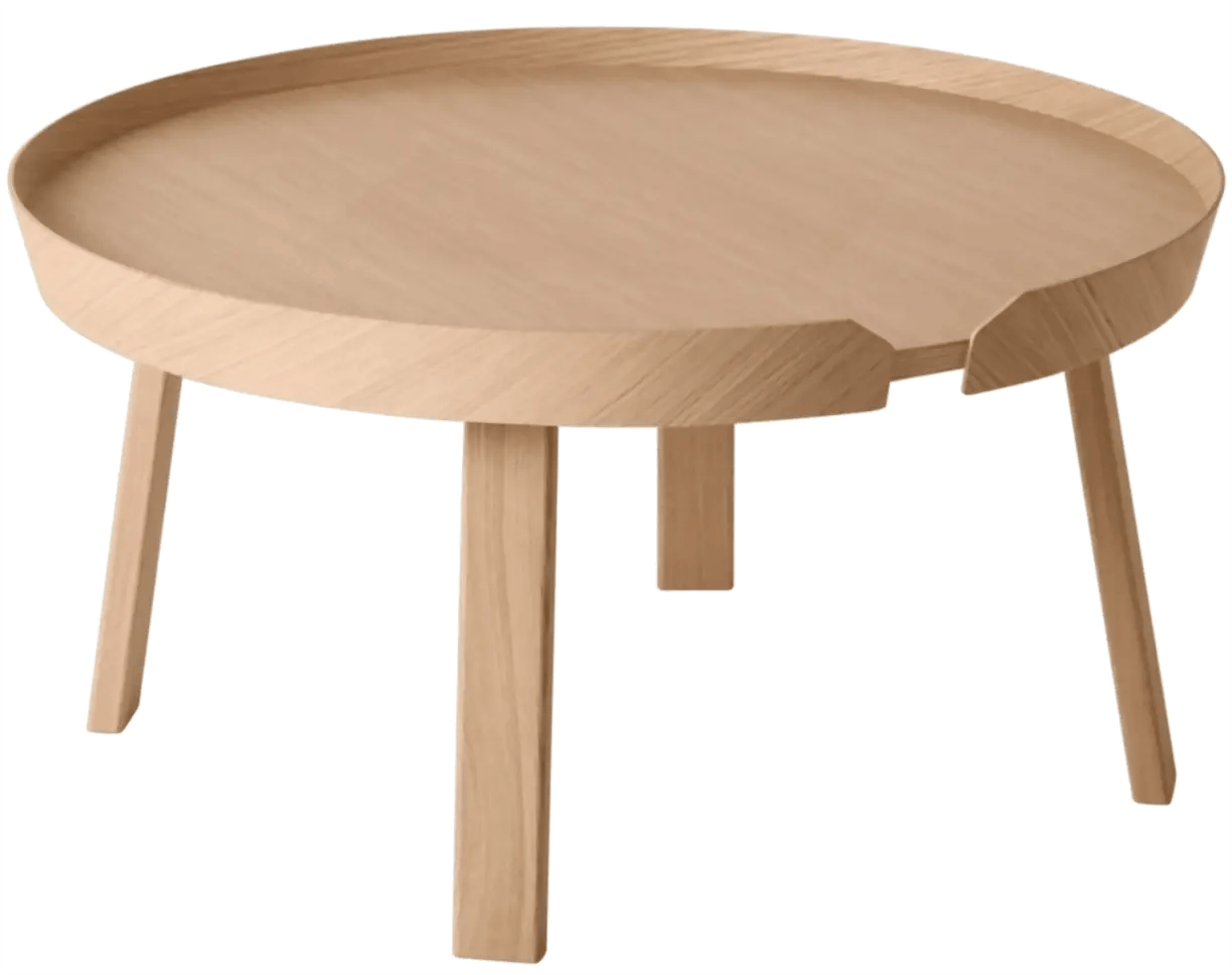 Around Coffee Table - Large - Oak