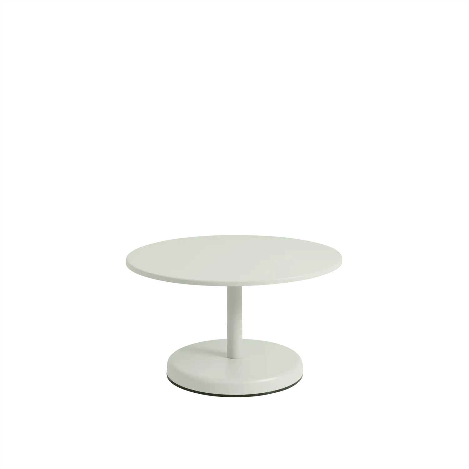 Linear Steel Coffee Table - Grey / Large