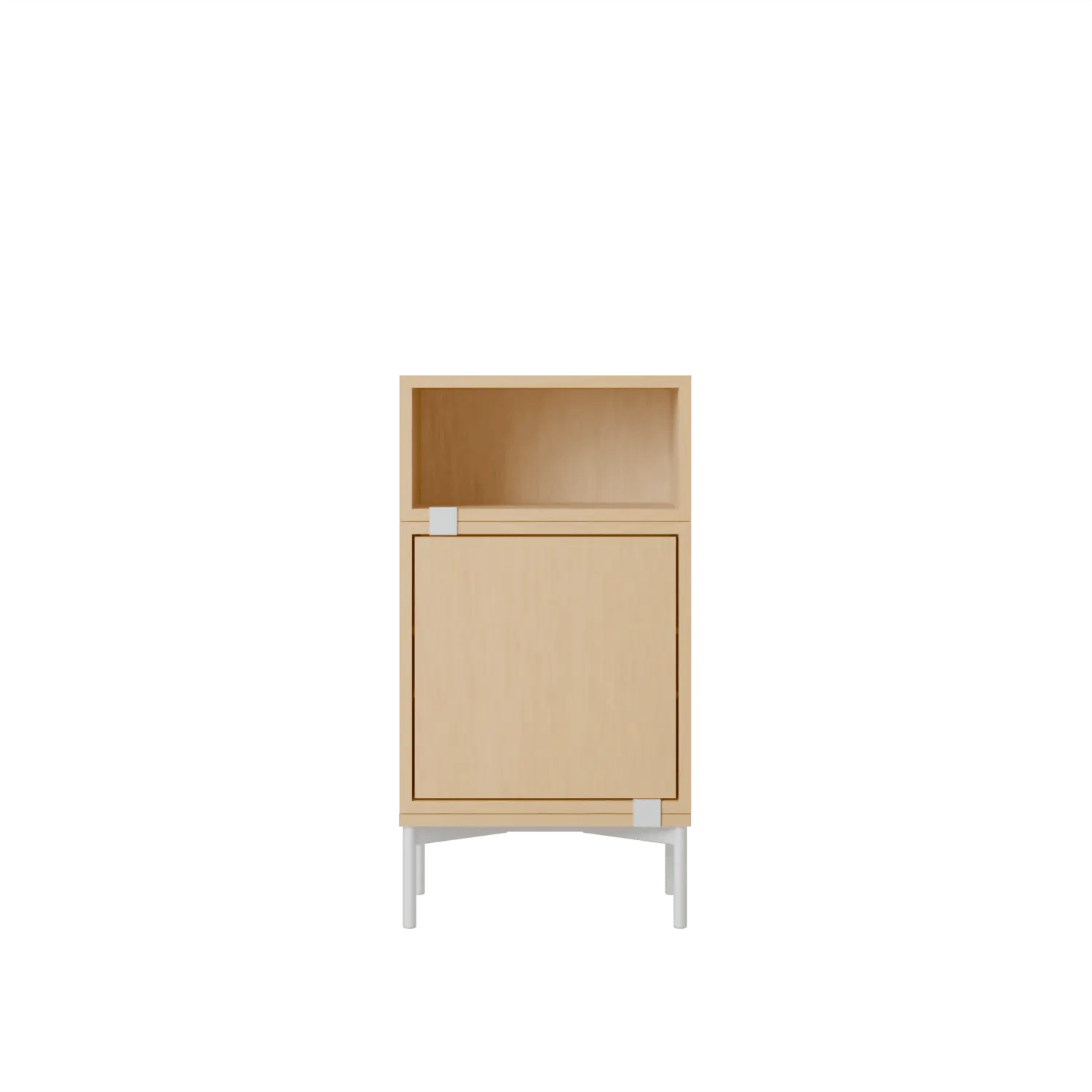 Stacked Storage System - Bedside Table - Con 2 - Oak