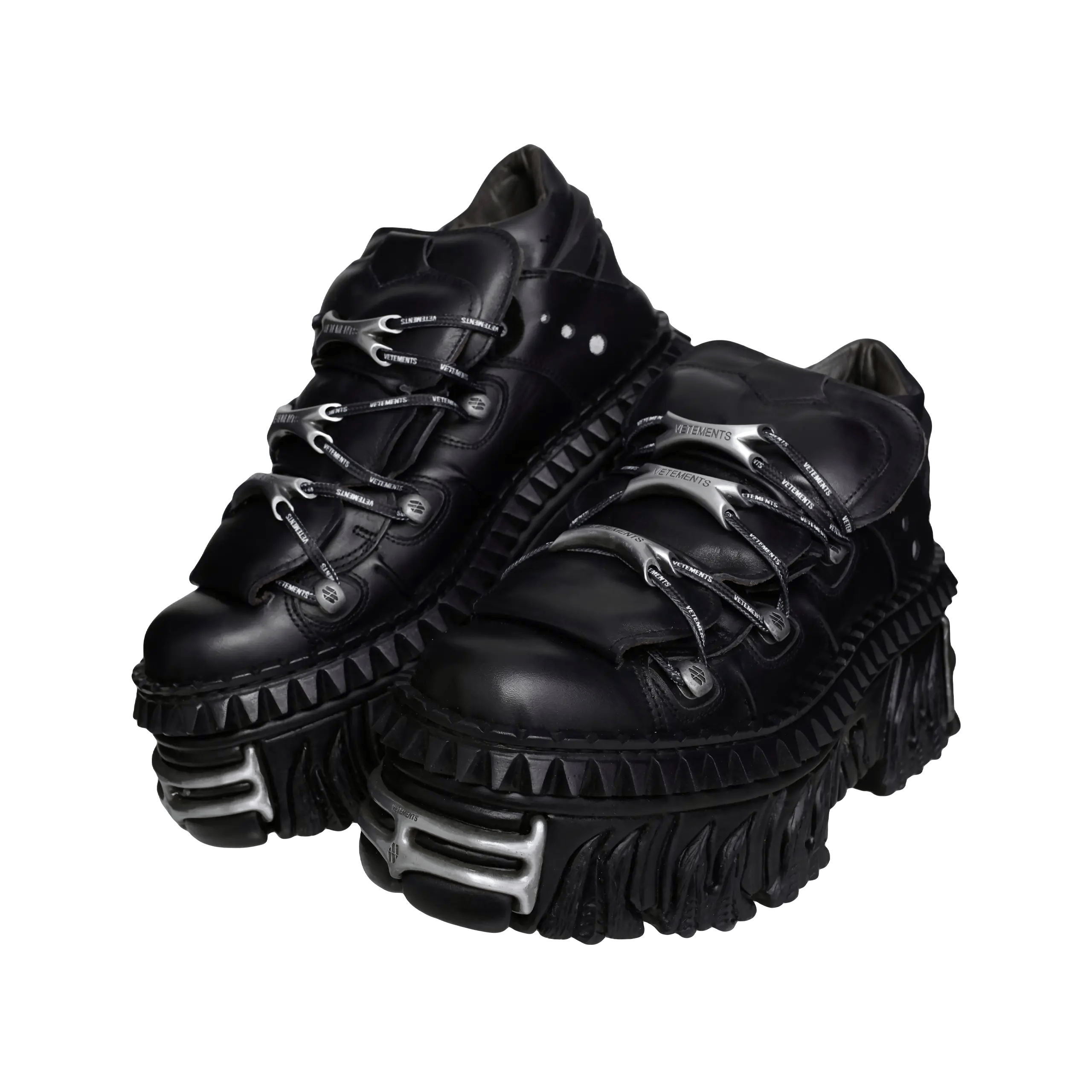 VETEMENTS X NEW ROCK platform boots