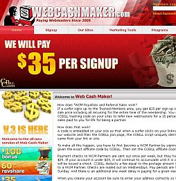 WebCashMaker Adult Affiliate Program