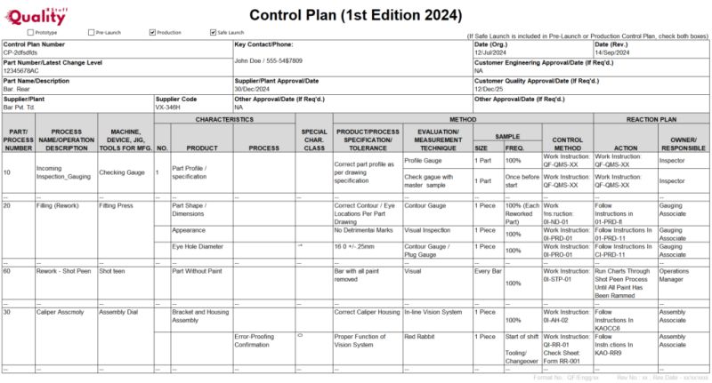 Control Plan Example Pdf Computing Computer Science - Stunning 4K Space Designs | Free Download